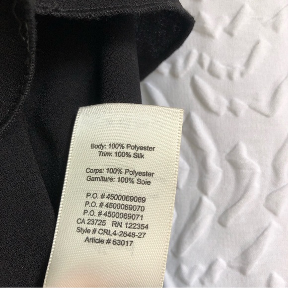 BNWT Aritzia Wilfred Black Allaire Ruffle One Shoulder Blouse - Picture 12 of 16